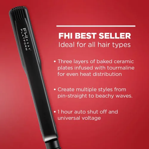 Miniatura 6 de FHI HEAT Plancha de pelo de turmalina Platform Pro Styling para todo tipo de cabello
