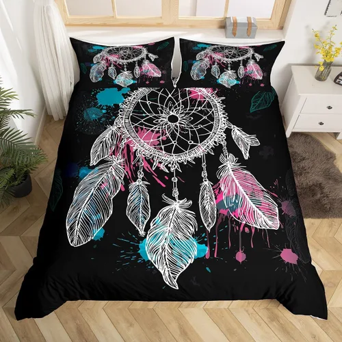 Miniatura 31 de Erosebridal Juego de ropa de cama de carreras, funda de edredón para motocross, tamaño individual, competición de autos de carreras, deportes