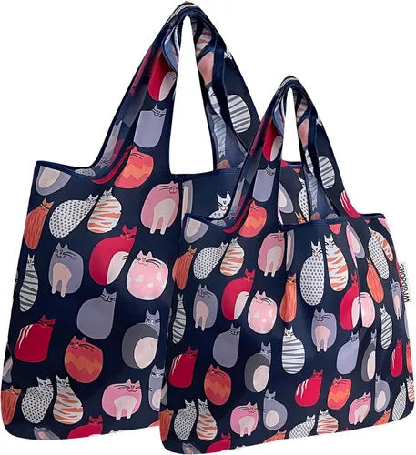 Miniatura 46 de allydrew Large Foldable Tote Nylon Reusable Grocery Bags