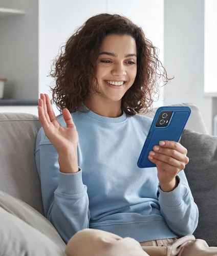 Miniatura 459 de FNTCASE Funda para iPhone 17 Pro: Fundas delgadas translúcidas de color azul claro compatibles con MagSafe, protección completa de la cámara