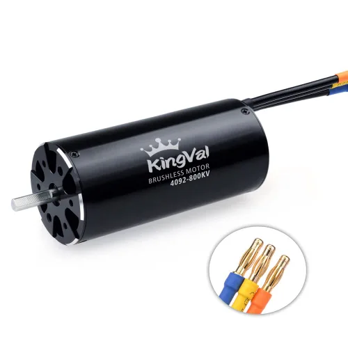 Miniatura 2 de KingVal Motor sin escobillas de repuesto 4092 800KV con unidad de camisa de refrigeración por agua compatible con barco RC