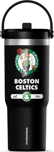 Miniatura 13 de Hydrapeak x NBA Vaso Nomad con Licencia Oficial de Phoenix Suns de 32 oz con Asa y Tapa con Popote, Botella de Agua de Acero Inoxidable a Prueba