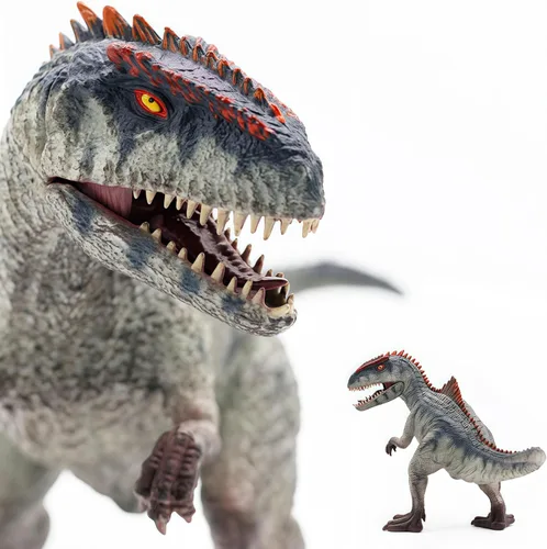 Miniatura 3 de Gemini&Genius Giganotosaurus Figura de juguete de dinosaurio para niños, juguete de dinosaurio Giganotosaurus, figura de acción de dinosaurio