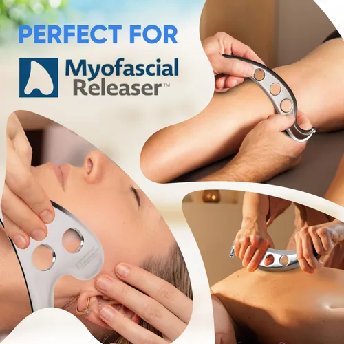 Miniatura 5 de Myofascial Releaser Bálsamo emoliente para IASTM y Gua Sha – Bálsamo de masaje no graso para deslizamiento de herramientas y carrocería – Bálsamo