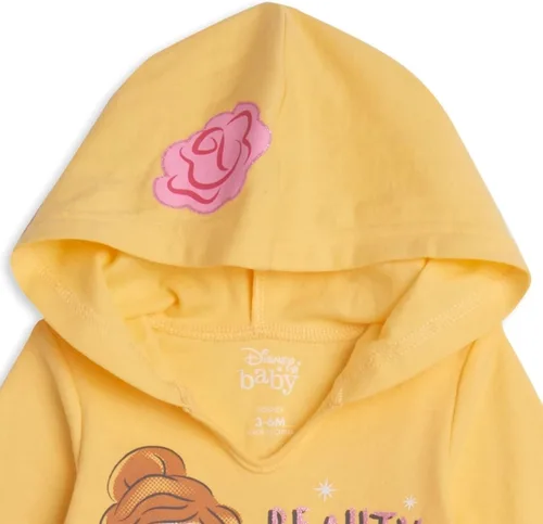 Miniatura 5 de Disney Princess Ariel Cenicienta Princesa Belle - Body de peluche para niñas recién nacidas a bebés