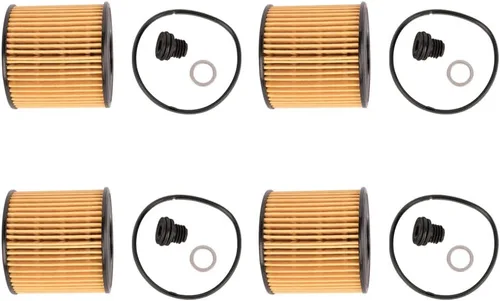 Miniatura 8 de Filtros de aceite con juntas tóricas y juntas de tapón de drenaje 26320-3N000 Compatibles con Genesis G80 GV80 3.5L 2021-2023/GV70 3.5L