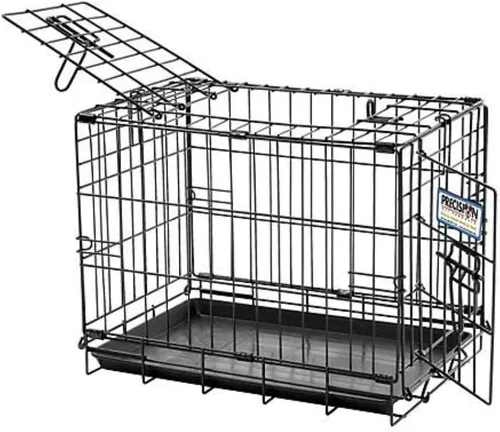 Miniatura 13 de Jaula grande con doble abertura Precision Pet, negra, Negro