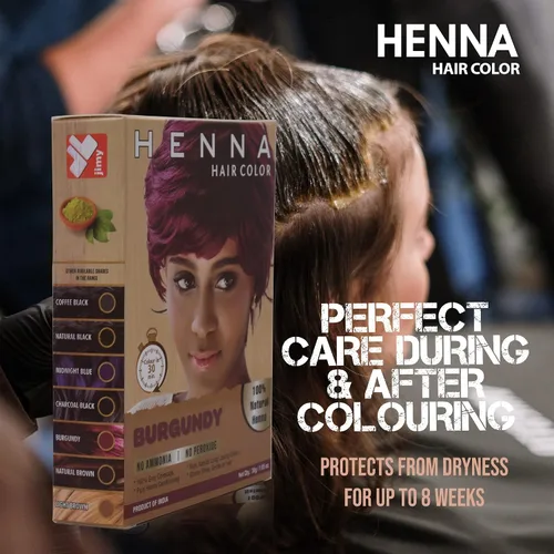 Miniatura 3 de Tinte de cabello burdeos para mujeres y hombres – 100% cobertura de canas, color de cabello sin amoníaco para mujeres, sin peróxido