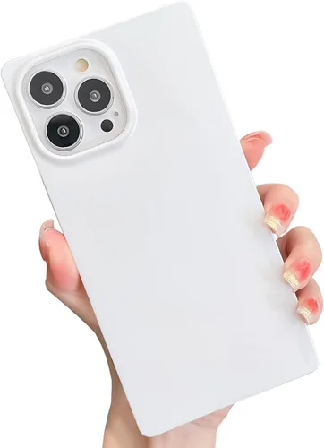 Miniatura 25 de Elegante concha de madre perla compatible con iPhone 13 Pro de 6.1 pulgadas, estuche de borde rectangular, elegante y delgado, con perla de abulón
