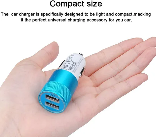 Miniatura 7 de Cargador de coche, Sicodo 3.4A, paquete de 2 cargadores de puerto inteligente USB compatibles con iPhone 17 16 15 14 13 12 SE X 11 Pro, Pro Max