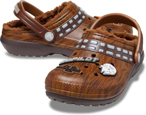 Miniatura 6 de Crocs Zuecos clásicos unisex con forro de Star Wars Chewbacca