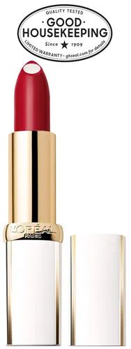 Miniatura 10 de L’Oréal Paris Age Perfect Lápiz labial hidratante luminoso, Rojo Sublime, 0.13 onzas (3.7 gramos)