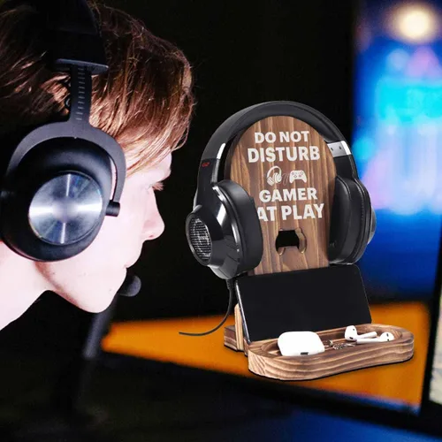 Miniatura 5 de El mejor regalo para adolescentes, niños y hombres, regalo para adolescentes y niños, soporte de auriculares para juegos, decoración de habitación