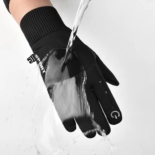 Miniatura 3 de Angjiny Guantes de invierno para hombres y mujeres guantes de pantalla táctil guantes cálidos para clima frío guantes de trabajo para congelador