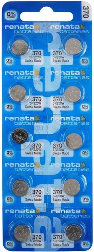 Miniatura 9 de Renata 370 SR920W Baterías – 1.55 V Óxido de Plata 370 Batería de reloj (2 unidades)