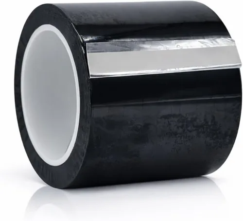 Miniatura 17 de WOD Tape MPFT2 - Cinta de película de poliéster metalizada Mylar plateada con adhesivo acrílico, 1/2 pulgada x 72 pies. Cinta plateada de espejo