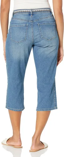 Miniatura 4 de Gloria Vanderbilt Women's High Rise Belted Capri
