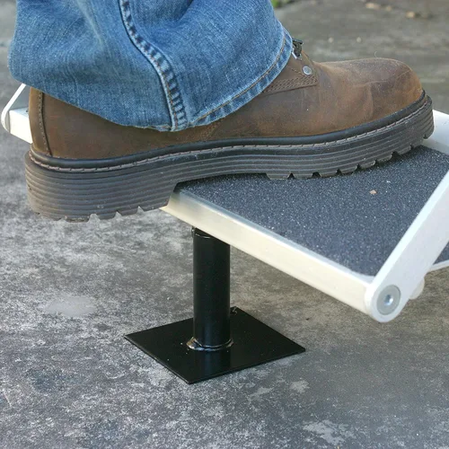 Miniatura 4 de Camco Soporte Save-A-Step para cámper y caravana, estabiliza los escalones de caravana y protege el escalón de la caravana del hundimiento