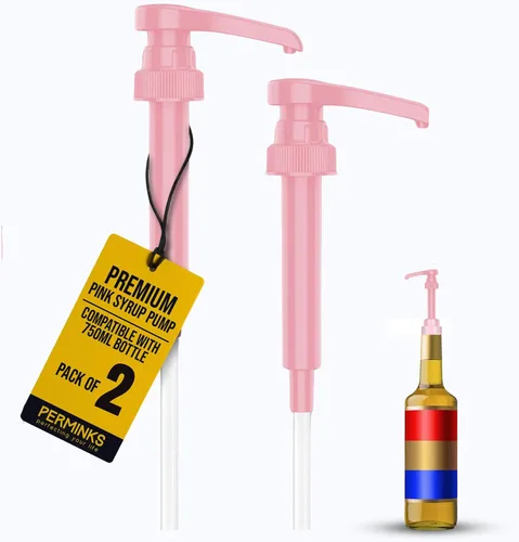 Miniatura 8 de Bomba de jarabe compatible con botellas Torani y Davinci (25.4 oz - 750 ml) (Negro)