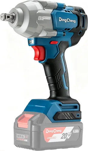 Miniatura 10 de Dong Cheng - Llave de impacto inalámbrica de 20 V sin escobillas, torsión alta de 515 pies-libras, pistola de impacto inalámbrica de 1/2 pulgada