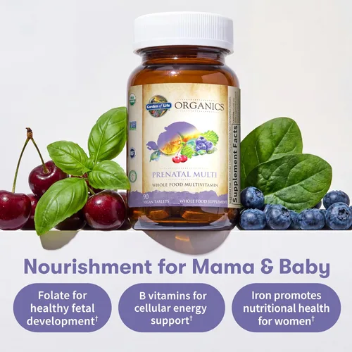 Miniatura 4 de Comprimidos Prenatal Multi Kind Organics de Garden of Life, hhh-kyyy-tra-rat8332, 1, 1