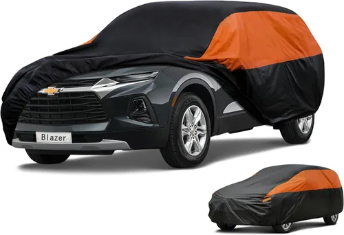 Miniatura 109 de GUNHYI - Funda para auto Chevrolet Custom Fit Chevrolet Chevy Trailblazer (2016-2019) impermeable para todo tipo de clima para automóviles, funda