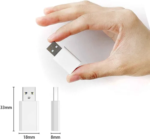 Miniatura 6 de Adaptador USB a USB C para iPhone 17/16/15, adaptador USB C hembra a USB macho, cargador convertidor tipo C para Apple Watch, AirPods 3, coche