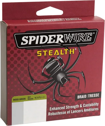 Miniatura 4 de Spiderwire Stealth Braid 3000 Yardas Verde musgo