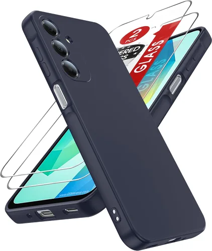 Miniatura 35 de LeYi Funda para Motorola Moto G Play 4G 2024: Funda para Moto G Play 4G 2024 con funda delgada y antiarañazos, silicona líquida a prueba de golpes