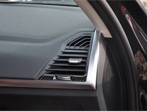 Miniatura 6 de Compatible con panel de marco de salida de aire acondicionado de fibra de carbono, marco de salida de aire, cubierta interior para BMW X3 G01 G08