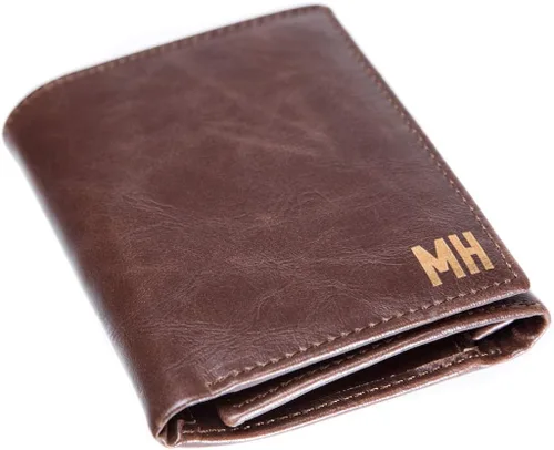 Miniatura 2 de Nueva cartera personalizada Swanky Badger Cartera triple, ranuras para tarjetas y tarjetas