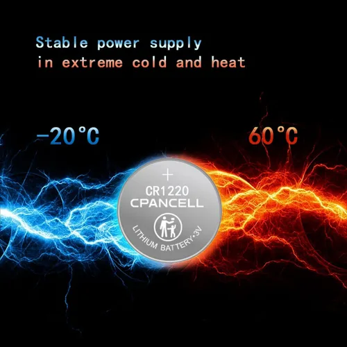 Miniatura 5 de CPANCELL Baterías de litio CR1220 Batería de alta capacidad de 3 V (5 unidades)