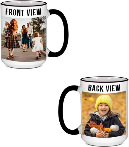 Miniatura 3 de Taza de café personalizada, regalo personalizado, taza de cerámica con foto, imágenes o texto, novedad de tazas personalizadas, perfecta