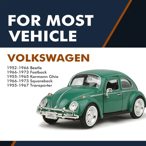 Miniatura 2 de PM Auto Juego de 4 amortiguadores delanteros y traseros compatibles con Volkswagen Beetle 1952-1966