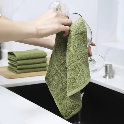 Miniatura 2 de Glynniss Paños de Cocina Trapos de Platos Altamente Absorbentes 100% Algodón Paños de Cocina para Lavar Platos, Limpieza Óxido