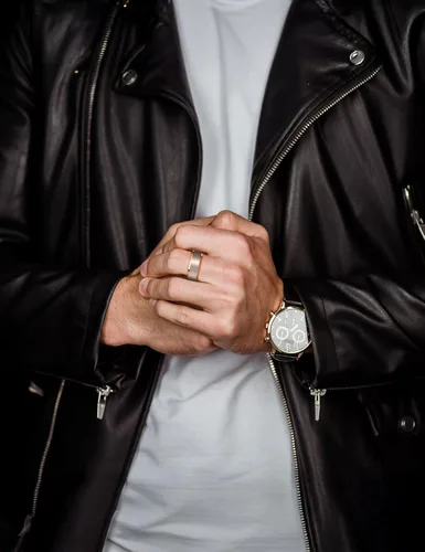 Miniatura 81 de King Will Anillo de boda de tungsteno para hombre, disponible en 15/64 a 25/64 de pulgada (6 a 10 mm), negro/plata, acabado mate, borde pulido