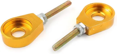 Miniatura 4 de Ajustadores de tensor de cadena, bloque de eje de rueda trasera, herramienta de ajuste de cadena para motocicleta china Pit Dirt Bike XR50 CRF50