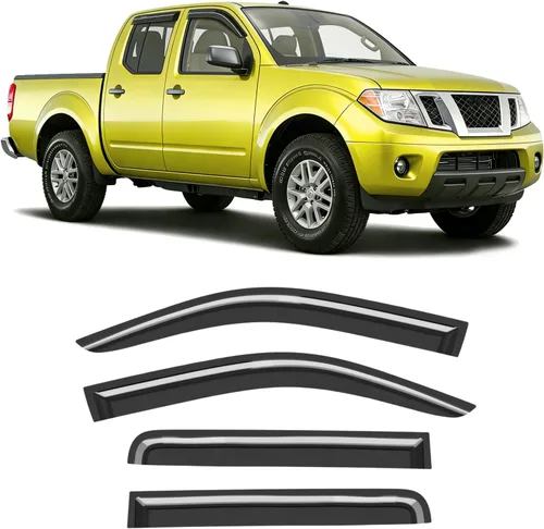 Miniatura 11 de Extra-Thick Window Rain Guard for 2004-2014 Ford F150 Extended Cab/SuperCab Rain Guards Tape-on Side Truck Window Visors Low Profile Vent Visor