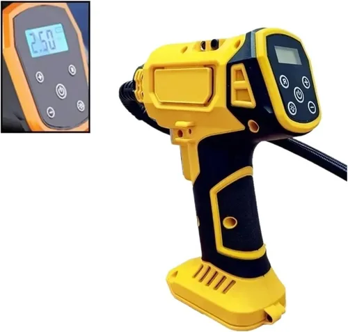 Miniatura 3 de Compatible con compresor de aire de batería DeWALT, inflador automático de neumáticos, bomba eléctrica inalámbrica con medidor de presión digital