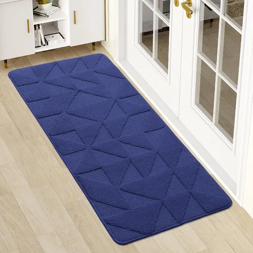 Miniatura 28 de OLANLY Tapetes para Puerta para Interiores, Antideslizantes, Absorbentes, Resistentes a la Suciedad, Tapete de Entrada Lavable, Tapete de Entrada