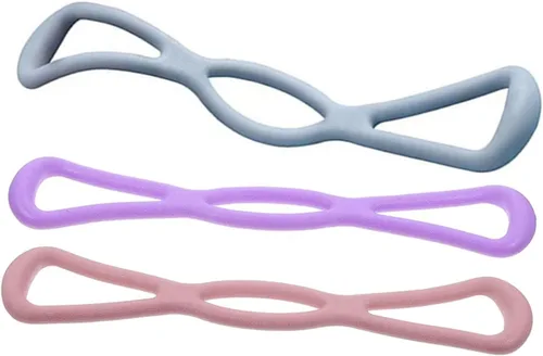 Miniatura 2 de Beavorty 3 bandas de resistencia extra pesadas para entrenamiento de cuerpo completo, bandas elásticas de yoga de alta elasticidad para moldear