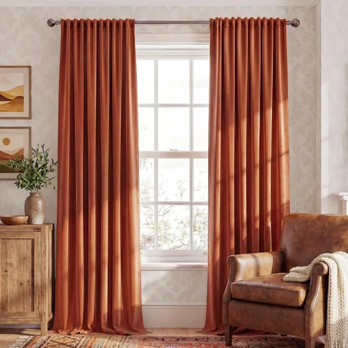 Miniatura 27 de NICETOWN Cortinas de terciopelo negro de 84 pulgadas de largo, 2 paneles, bolsillo para barra y pestaña trasera, cortinas opacas de lujo, cortinas