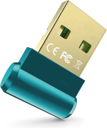 Miniatura 14 de Adaptador USB Bluetooth 5.1 para PC de escritorio: dongle inalámbrico de largo alcance de 300 pies con antena de 5dBi Plug & Play para portátil