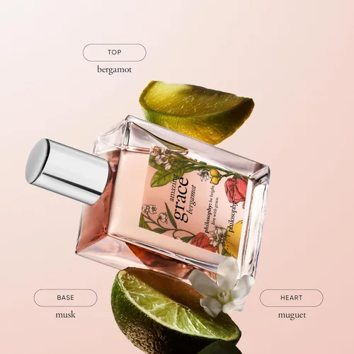 Miniatura 2 de philosophy Amazing Grace bergamota eau de toilette - perfume brillante y floral para mujer - con notas de bergamota, lirio de los valles y almizcle