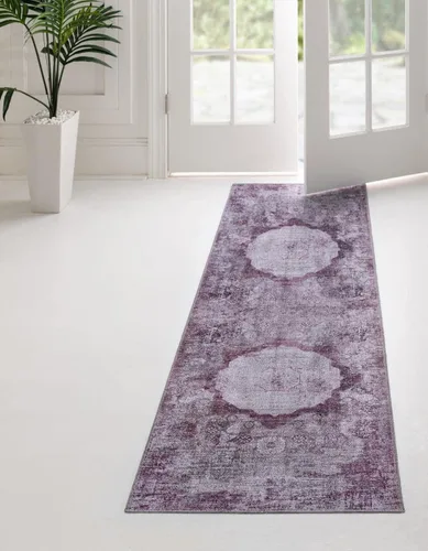 Miniatura 9 de Unique Loom Yara Collection - Alfombra de área Nayer (5' 1" x 8' Rectángulo, Azul Sobreteñido/Azul)