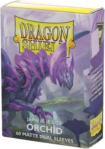 Dragon Shield - Fundas Mate Dual - Fundas de Tarjetas de Tamaño Japonés | 60 UNIDADES - Fundas TCG Premium Lisas y Resistentes - Compatibles con