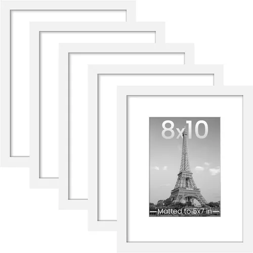 Miniatura 61 de upsimples - Portarretratos de 11 x 14 para galería de fotografías. Marcos para fotos de 8 x 10 pulgadas con paspartú o de 11 x 14 pulgadas sin Dorado