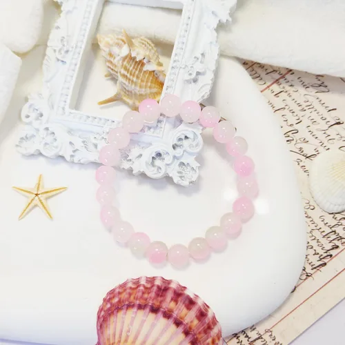 Miniatura 6 de Kit para hacer pulseras de 1200 piezas de cuentas de vidrio de 8mm, cuentas de cristal de 24 colores para hacer joyas, 2 cajas de cuentas