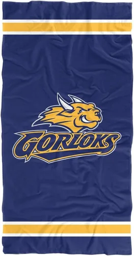 Miniatura 16 de LOGOVISION Manta Abilene Christian University, 30 x 60 pulgadas, logotipo primario CottonFront/PolyBackBeachTowel