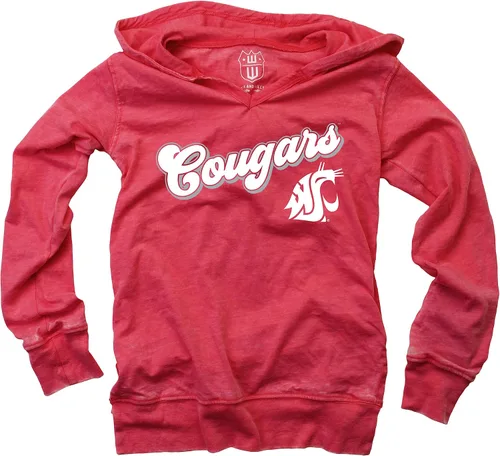 Miniatura 66 de Wes and Willy NCAA Camiseta con Capucha de Cuello en V para Niñas azul (Ucla bruins blue)
